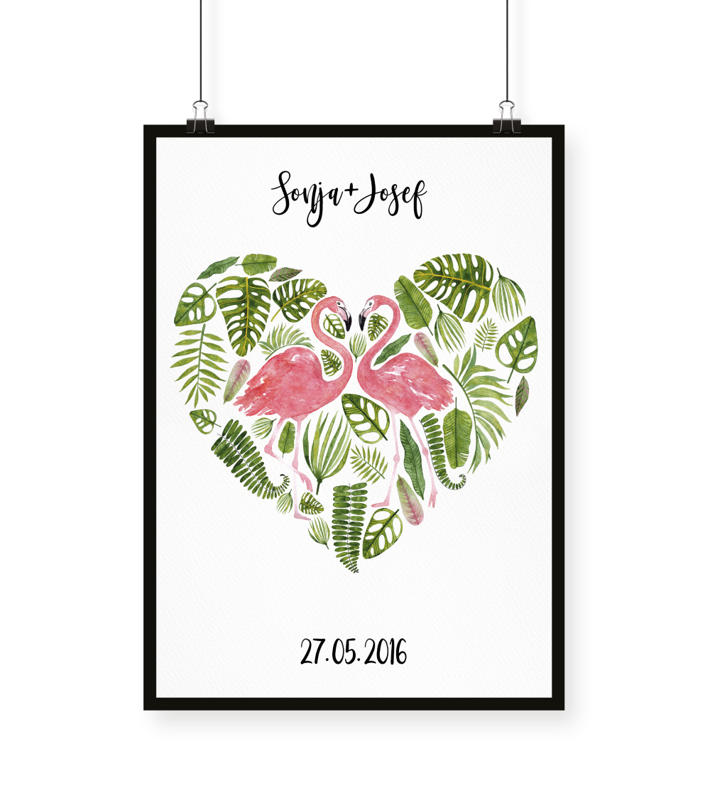 flamingo-herz