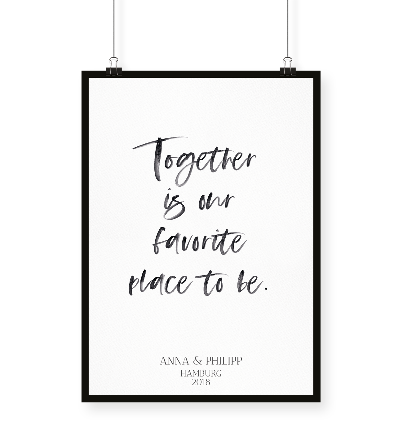 together-is-our-favorite-place-to-be-bild